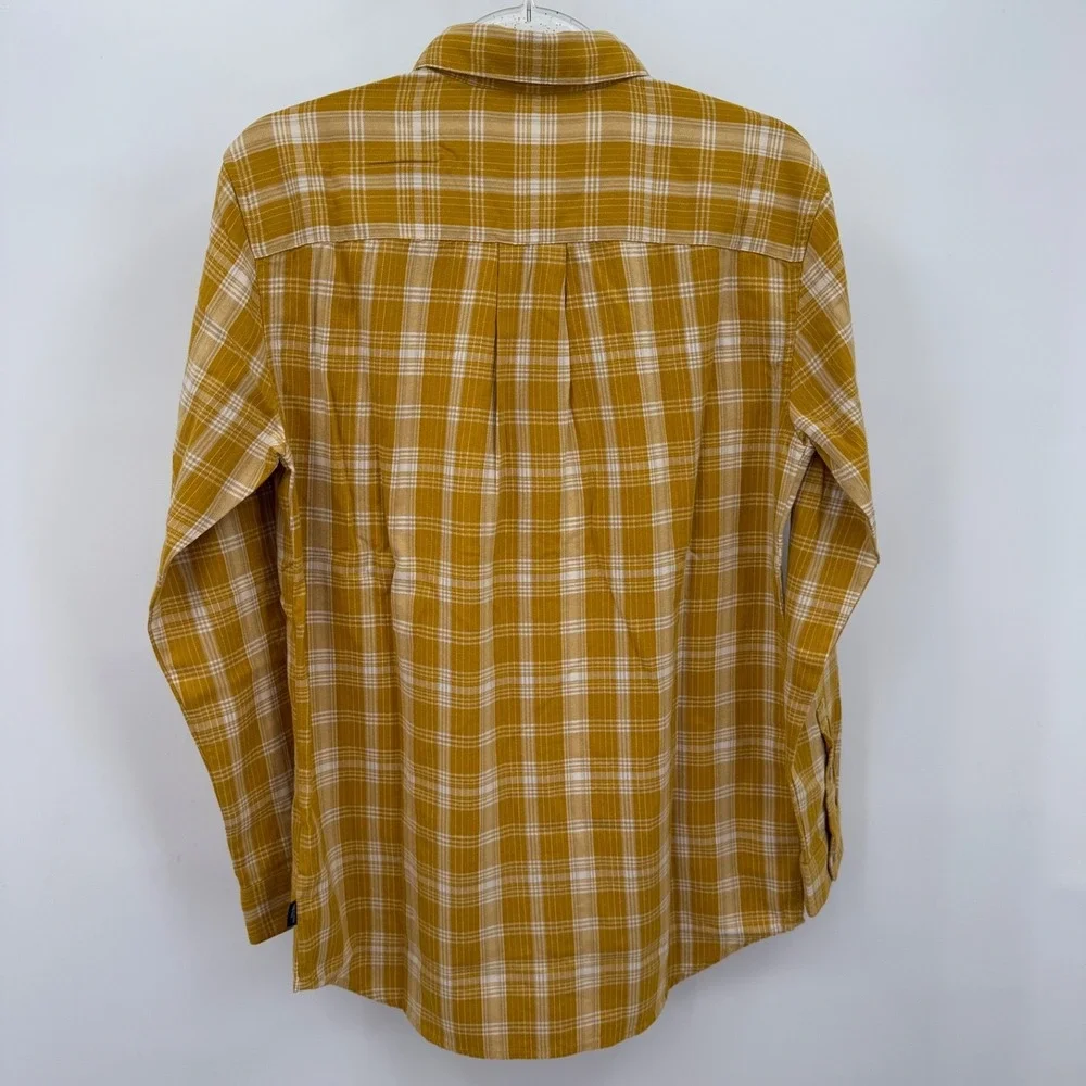 North Face Shirt Womens Sz S Plaid Boyfriend Arrowwood‎ L/S Relaxed Grunge Gorp